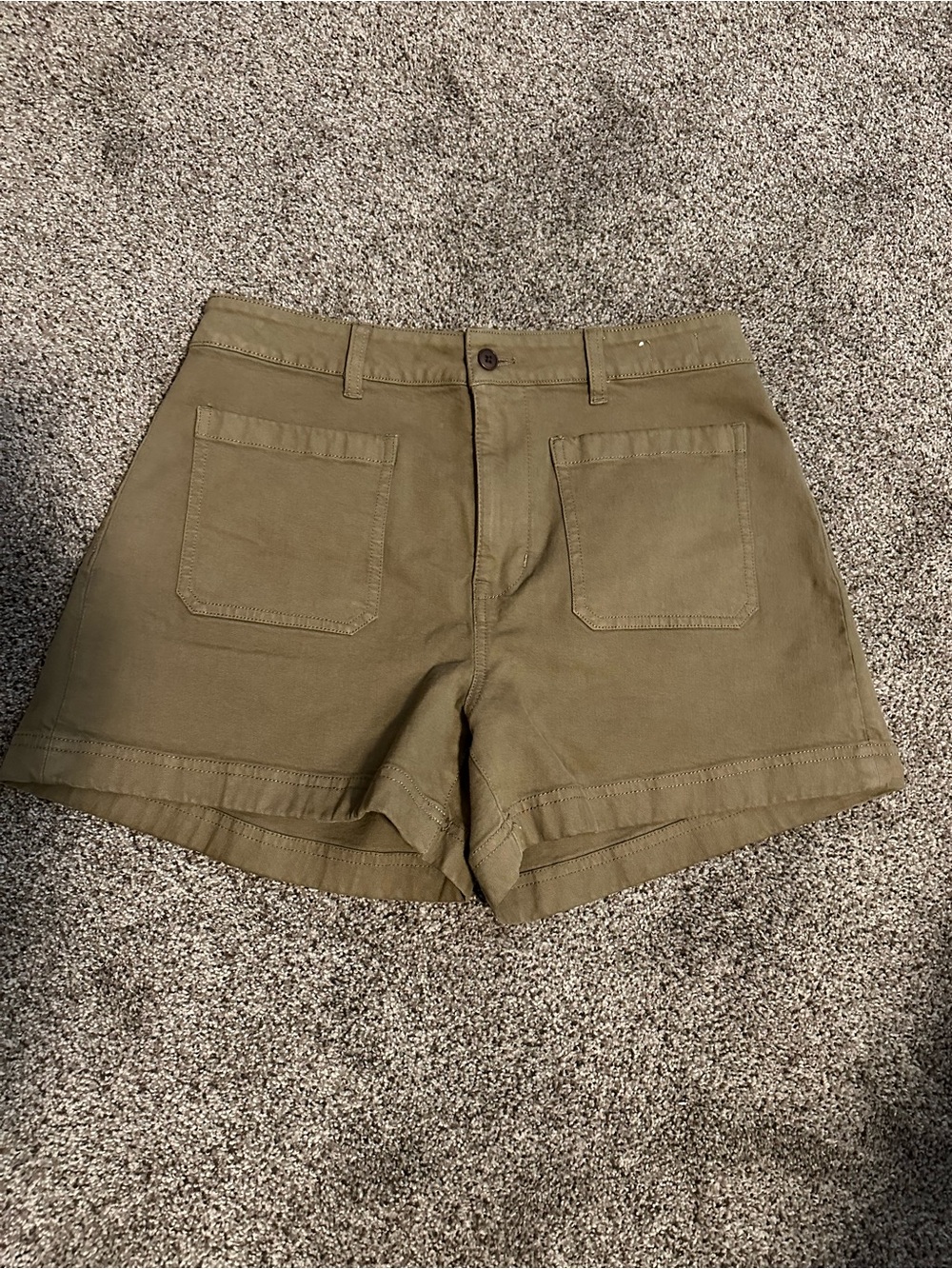 Madewell Emmett Shorts Size 29 Khaki High Rise Utility NWT Gorpcore Resort